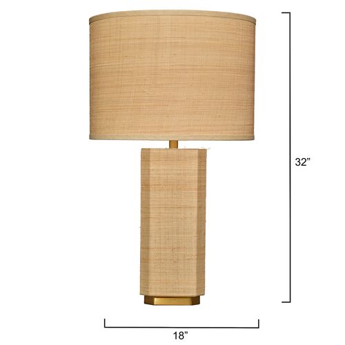Utopia Raffia Table Lamp, Natural 3 Utopia Raffia Table Lamp, Natural