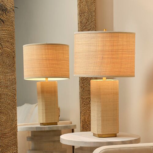 Utopia Raffia Table Lamp, Natural 5 Utopia Raffia Table Lamp, Natural