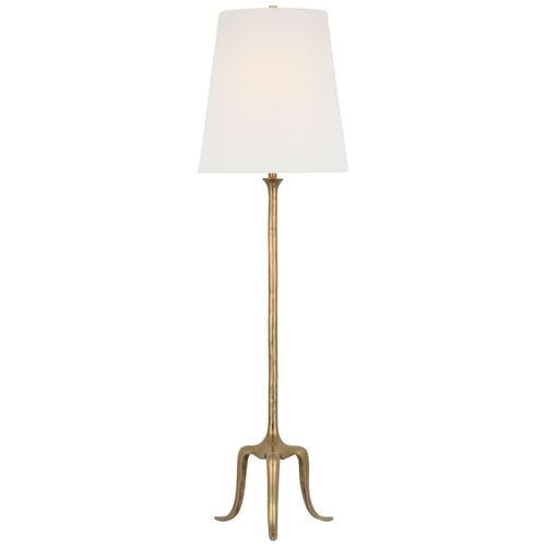 Mathilde 59" Floor Lamp, Hand-Rubbed Antique Brass 1 Mathilde 59" Floor Lamp, Hand-Rubbed Antique Brass