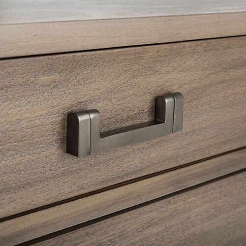 Nirel 3-Drawer Wood Nightstand 4 Nirel 3-Drawer Wood Nightstand