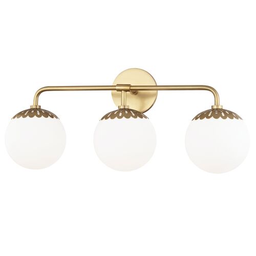 Paisley 3-Light Wall Sconce 1 Paisley 3-Light Wall Sconce