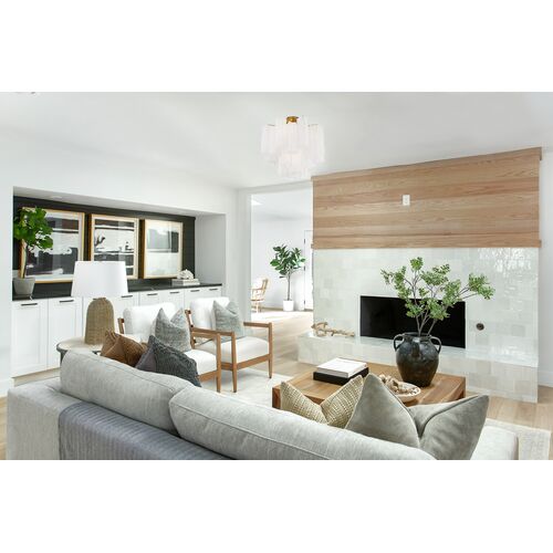 Addis 4 Light Glass Semi Flush Mount 3 Addis 4 Light Glass Semi Flush Mount