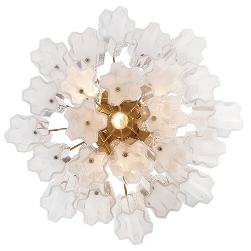 Addis 4 Light Glass Semi Flush Mount 4 Addis 4 Light Glass Semi Flush Mount