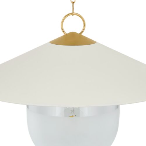 Kade Pendant, Aged Brass/Soft Cream 9 Kade Pendant, Aged Brass/Soft Cream
