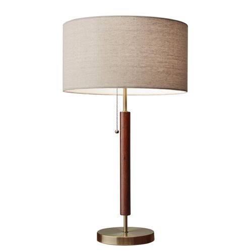 Hamlin Table Lamp, Walnut 1 Hamlin Table Lamp, Walnut