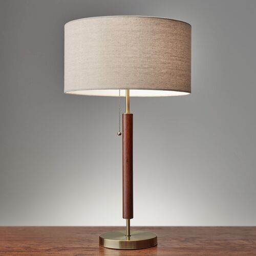 Hamlin Table Lamp, Walnut 2 Hamlin Table Lamp, Walnut