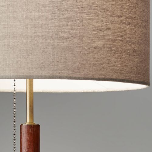 Hamlin Table Lamp, Walnut 4 Hamlin Table Lamp, Walnut