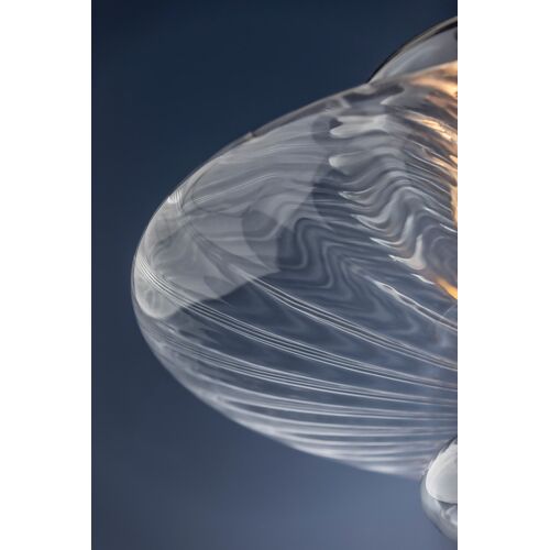 Zeke Pendant, Clear Optic/Smoked Glass 6 Zeke Pendant, Clear Optic/Smoked Glass