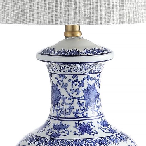 S/2 Cormac Chinoiserie Table Lamps, Blue/White 7 S/2 Cormac Chinoiserie Table Lamps, Blue/White