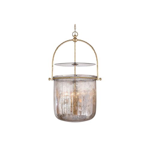 Lorford Bell Lantern, Gilded Iron 2 Lorford Bell Lantern, Gilded Iron