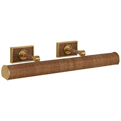 Halwell Rattan Picture Light 1 Halwell Rattan Picture Light