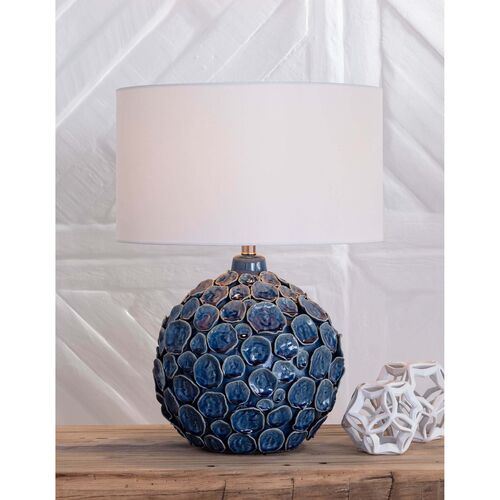 Lucia Table Lamp, Blue 5 Lucia Table Lamp, Blue