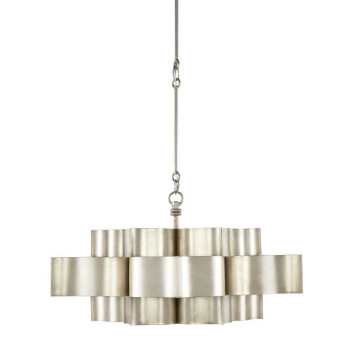 Grand Lotus Large Chandelier, Silver 5 Grand Lotus Large Chandelier, Silver