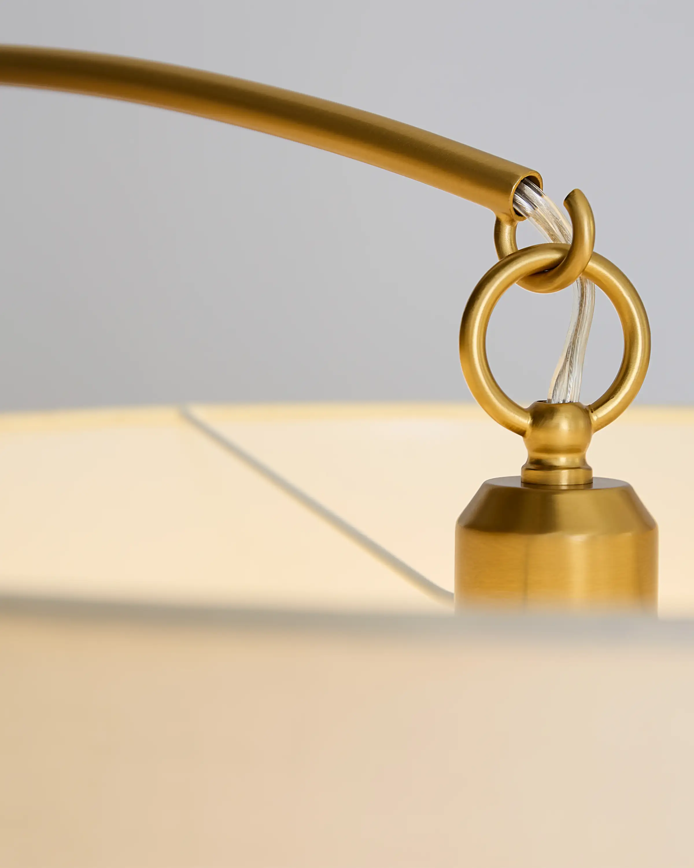 Sawyer Arc Floor Lamp, Burnished Brass 6 Sawyer Arc Floor Lamp, Burnished Brass