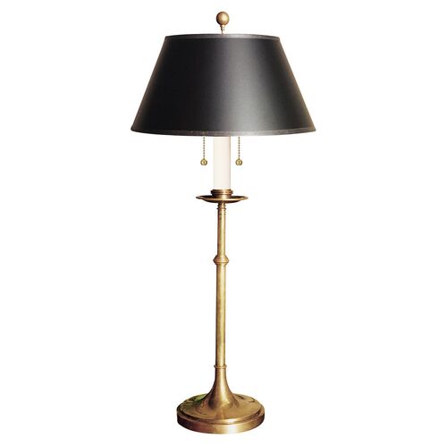 Dorchester Club Table Lamp, Brass 1 Dorchester Club Table Lamp, Brass