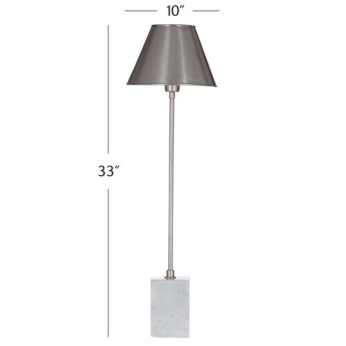 Athens Table/Buffet Lamp, Silver 3 Athens Table/Buffet Lamp, Silver