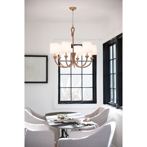 Bimini Small Rattan Chandelier, Natural 5 Bimini Small Rattan Chandelier, Natural