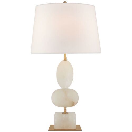 Dani Medium Integrated LED Cordless Alabaster Table Lamp 1 Dani Medium Integrated LED Cordless Alabaster Table Lamp