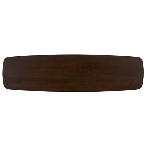 Romy Wood Console Table, Walnut 5 Romy Wood Console Table, Walnut