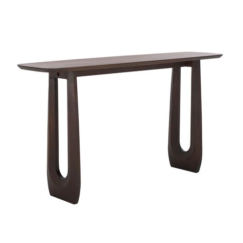 Romy Wood Console Table, Walnut 7 Romy Wood Console Table, Walnut