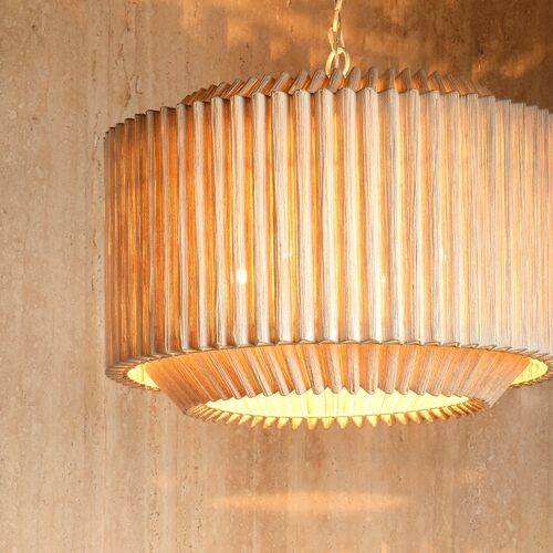 Theory Jute Chandelier, Natural 5 Theory Jute Chandelier, Natural
