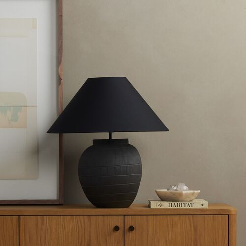 Mila Table Lamp, Textured Matte Black 8 Mila Table Lamp, Textured Matte Black