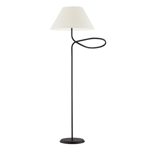Alameda Floor Lamp, Forged Iron 1 Alameda Floor Lamp, Forged Iron