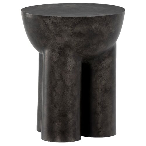Arthur End Table, Raw Black 1 Arthur End Table, Raw Black