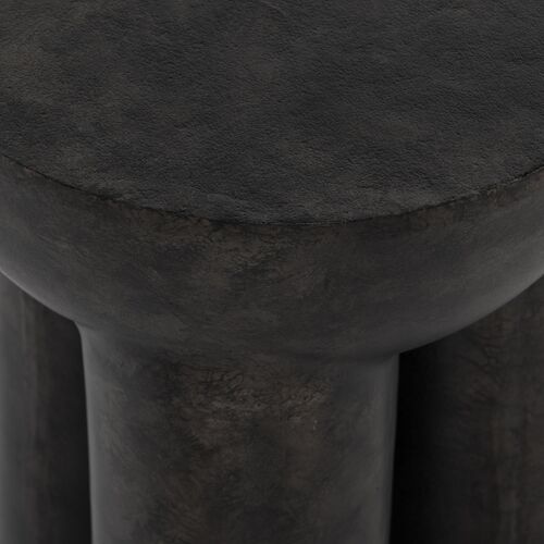 Arthur End Table, Raw Black 6 Arthur End Table, Raw Black