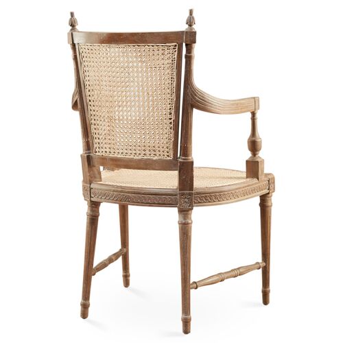 Hampton Wicker Armchair, Natural 3 Hampton Wicker Armchair, Natural