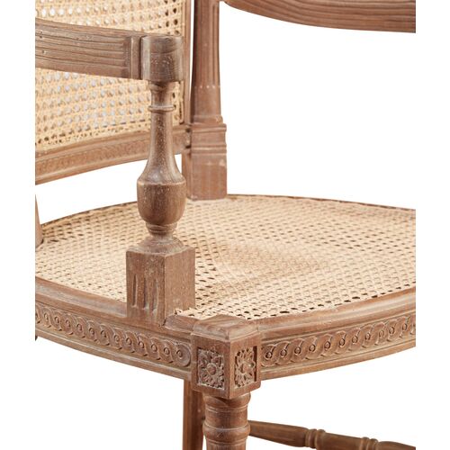 Hampton Wicker Armchair, Natural 4 Hampton Wicker Armchair, Natural