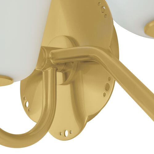 Ellure 3-Light Bath and Vanity Wall Sconce 5 Ellure 3-Light Bath and Vanity Wall Sconce