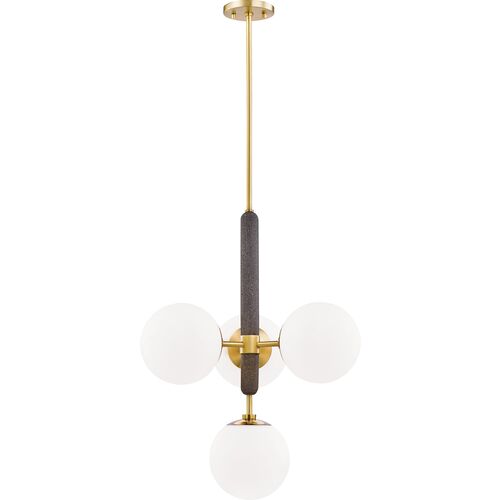Pascal Globe 4-Light Chandelier 1 Pascal Globe 4-Light Chandelier