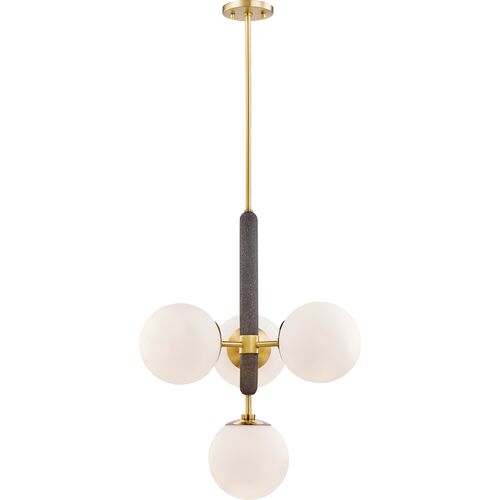 Pascal Globe 4-Light Chandelier 2 Pascal Globe 4-Light Chandelier