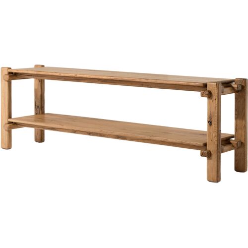 Louise Console Table, Natural Reclaimed French Oak 1 Louise Console Table, Natural Reclaimed French Oak