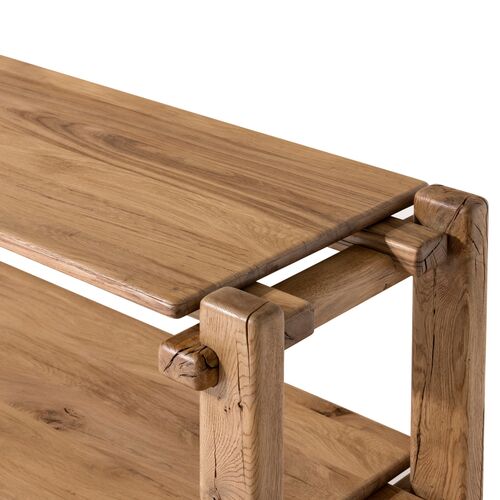Louise Console Table, Natural Reclaimed French Oak 2 Louise Console Table, Natural Reclaimed French Oak