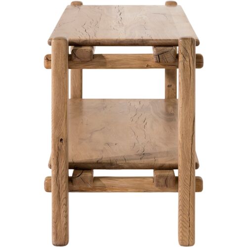 Louise Console Table, Natural Reclaimed French Oak 4 Louise Console Table, Natural Reclaimed French Oak