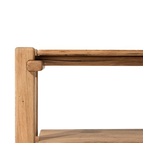 Louise Console Table, Natural Reclaimed French Oak 5 Louise Console Table, Natural Reclaimed French Oak
