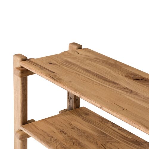 Louise Console Table, Natural Reclaimed French Oak 6 Louise Console Table, Natural Reclaimed French Oak