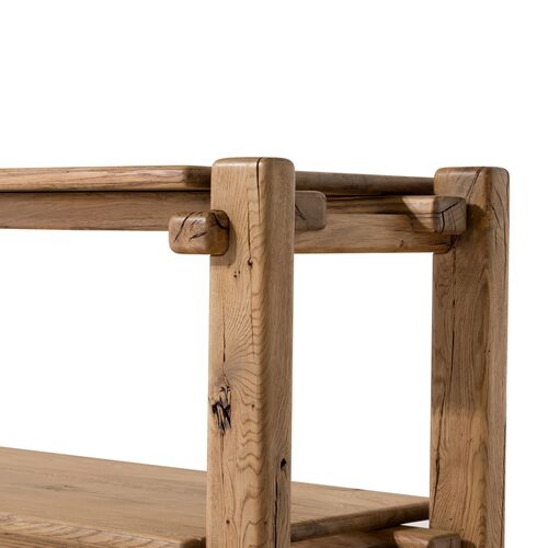 Louise Console Table, Natural Reclaimed French Oak 7 Louise Console Table, Natural Reclaimed French Oak