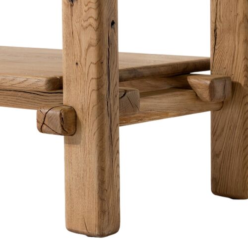 Louise Console Table, Natural Reclaimed French Oak 9 Louise Console Table, Natural Reclaimed French Oak