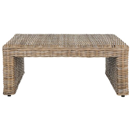 Persis Coffee Table, Whitewash 2 Persis Coffee Table, Whitewash