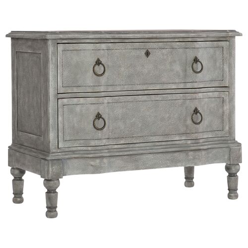 Boheme Verbena 2-Drawer Bachelors Chest, Gray 1 Boheme Verbena 2-Drawer Bachelors Chest, Gray