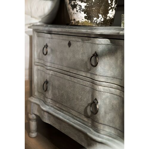 Boheme Verbena 2-Drawer Bachelors Chest, Gray 5 Boheme Verbena 2-Drawer Bachelors Chest, Gray