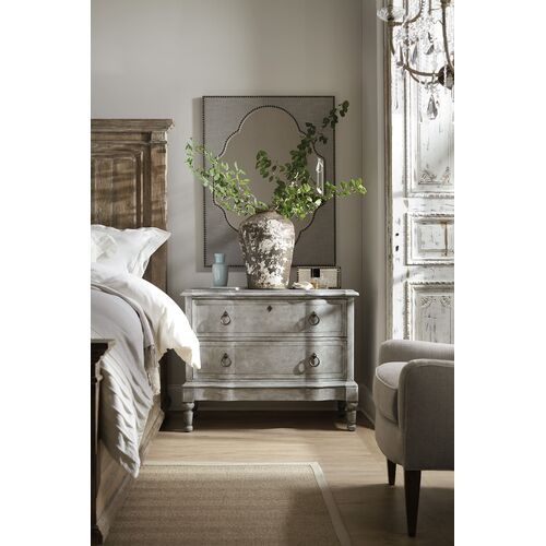 Boheme Verbena 2-Drawer Bachelors Chest, Gray 7 Boheme Verbena 2-Drawer Bachelors Chest, Gray