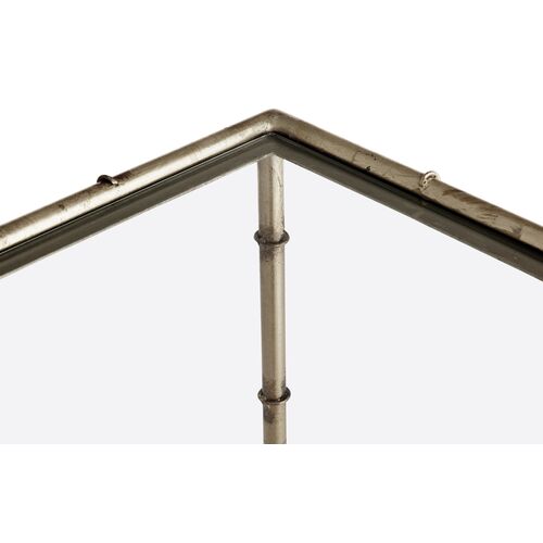 Kirklees Bamboo Side Table, Silver 8 Kirklees Bamboo Side Table, Silver
