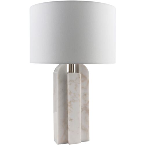 Atlas Marble Table Lamp, White 4 Atlas Marble Table Lamp, White