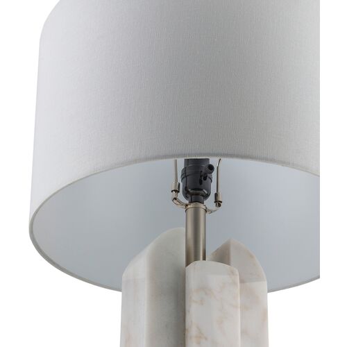 Atlas Marble Table Lamp, White 5 Atlas Marble Table Lamp, White