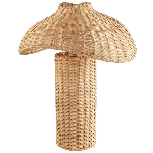Brixley Rattan Table Lamp, Natural 1 Brixley Rattan Table Lamp, Natural
