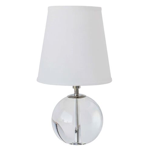 Mini Orb Table Lamp, Clear Crystal 1 Mini Orb Table Lamp, Clear Crystal